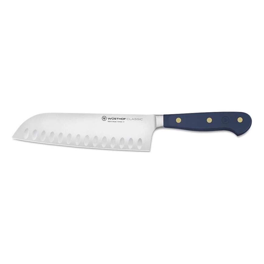 Wüsthof - Nóż kuchenny santoku CLASSIC COLOUR 17 cm niebieski