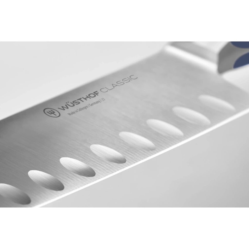 Wüsthof - Nóż kuchenny santoku CLASSIC COLOUR 17 cm niebieski