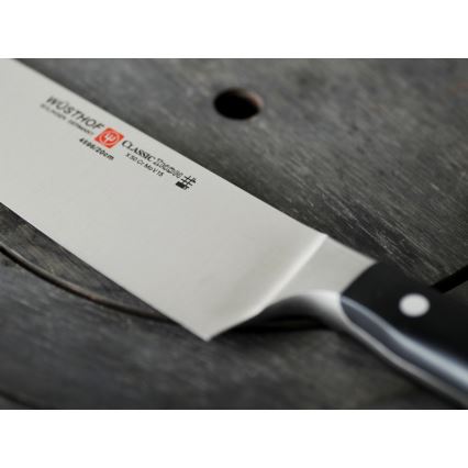 Wüsthof - Zestaw noży kuchennych w stojaku CLASSIC IKON 7 szt. popiół/czarny