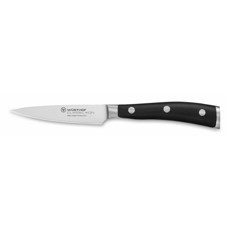 Wüsthof - Zestaw noży kuchennych w stojaku CLASSIC IKON 7 szt. popiół/czarny
