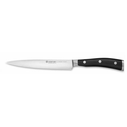 Wüsthof - Zestaw noży kuchennych w stojaku CLASSIC IKON 7 szt. popiół/czarny