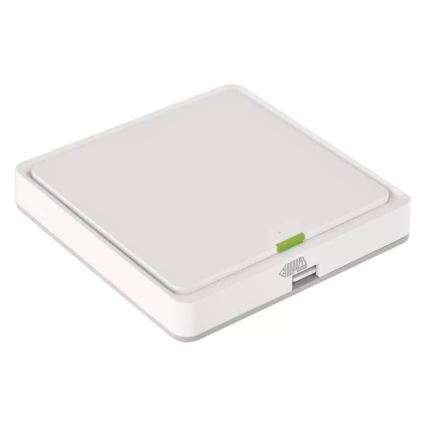 Wyłącznik 1-przycisk GoSmart 1xCR2430 Tuya biały