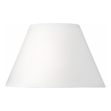 Wymienne klosz do lampki stołowej JUTA E27 śr. 19 cm biały