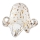 Wymienne szkło do żyrandola ANIA E14 95x130 mm przezroczyste