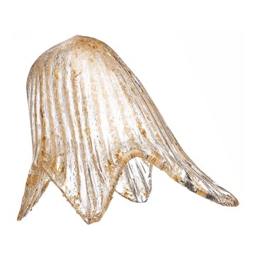 Wymienne szkło E14 95x130 mm przezroczyste/złote