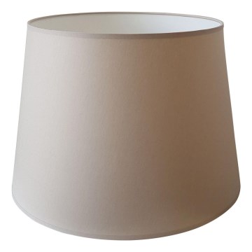 Wymienny abażur do lampy stołowej z gwintem E27, śr. 30 cm, beżowy