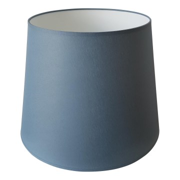 Wymienny klosz do lampy stołowej E27, średnica 20 cm, niebieski