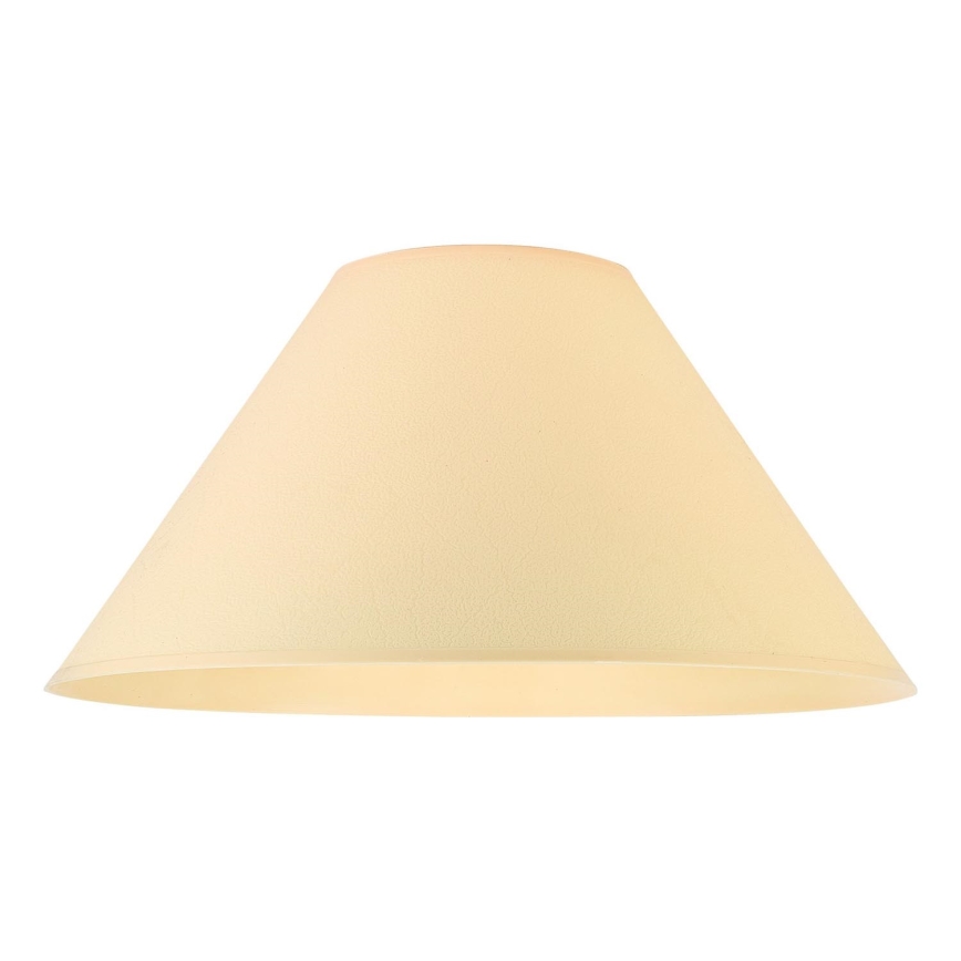 Wymienny klosz do stołowy lampě E14 21x11 cm żółty