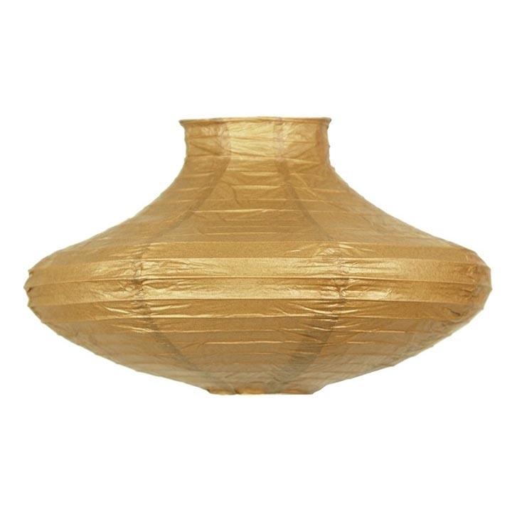 Wymienny klosz do żyrandola GRIF śr. 40 cm złoty