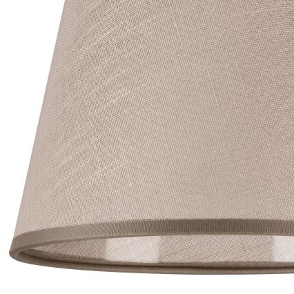 Wymienny klosz do żyrandola LORENZO E27 śr. 16 cm beżowy
