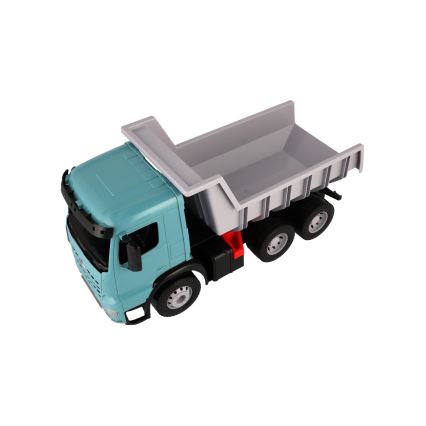 Wywrotka Mercedes GIGA TRUCKS 65 cm niebieska/szara