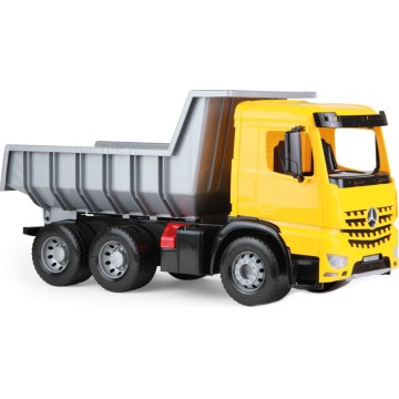Wywrotka Mercedes GIGA TRUCKS 65 cm żółta/szara