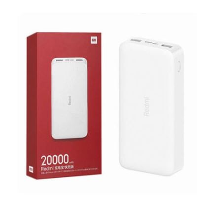 Xiaomi 20000 mAh Redmi 18W Powerbank Fast Charge biały