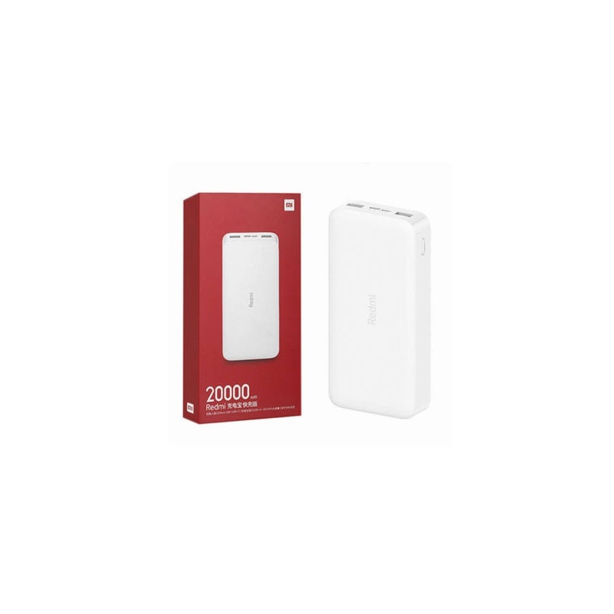 Xiaomi 20000 mAh Redmi 18W Powerbank Fast Charge biały