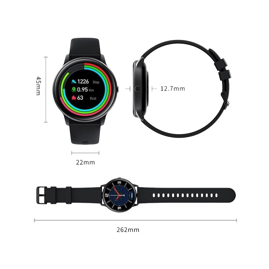 Xiaomi IMILAB Smart Watch KW66 czarny