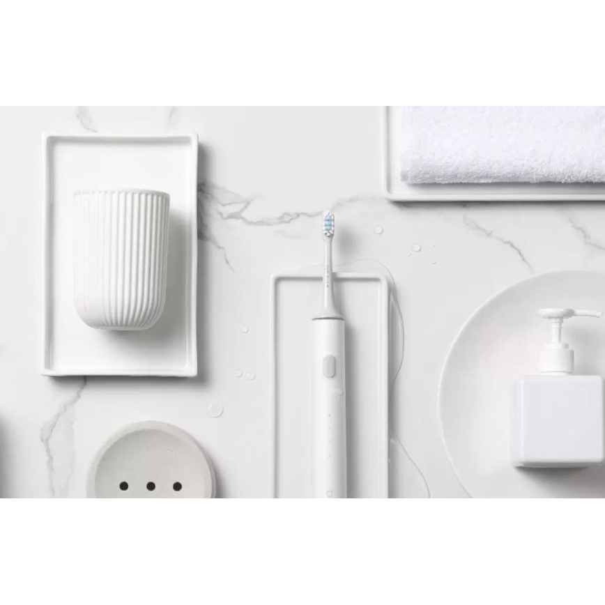 Xiaomi - Inteligentna elektryczna szczoteczka do zębów T500 Bluetooth IPX7 biała