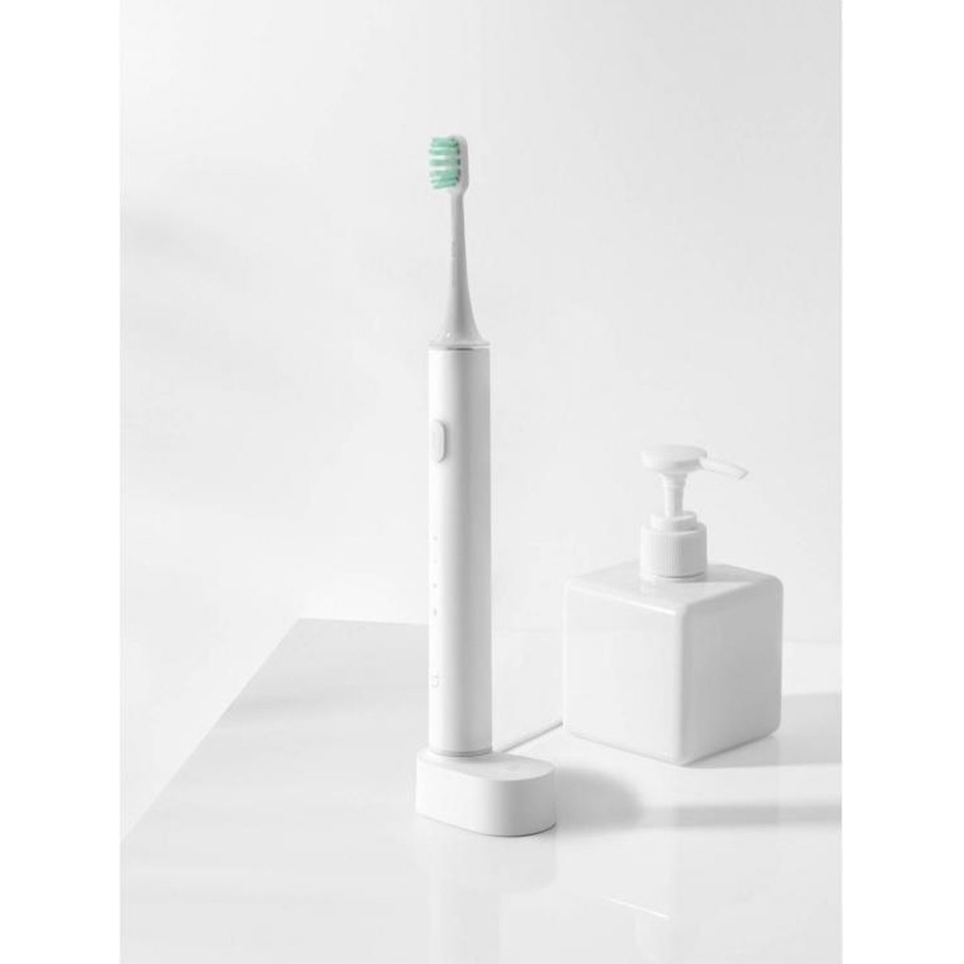 Xiaomi - Inteligentna elektryczna szczoteczka do zębów T500 Bluetooth IPX7 biała