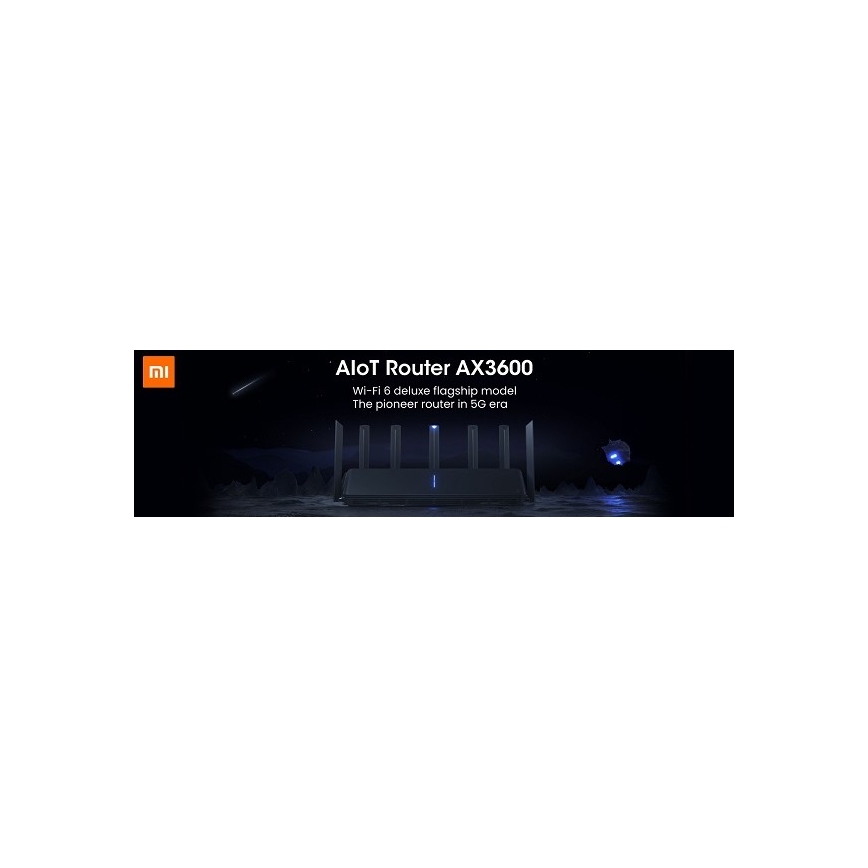 Xiaomi Mi AIoT Wi-Fi Router AX3600 czarny