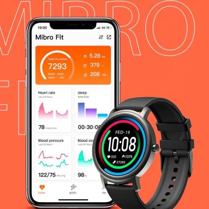 Xiaomi Mibro Bluetooth Smart Air Watch IP68 Czarny