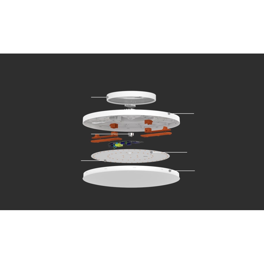 Xiaomi - Ściemniana lampa sufitowa LED MI LED/32W/230V