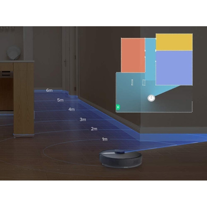 Xiaomi Smart Roborock S6 Pure 58W Wi-Fi czarny