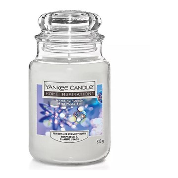 Yankee Candle - Duża świeca zapachowa SPARKLING HOLIDAY 538g 110-150 godz.