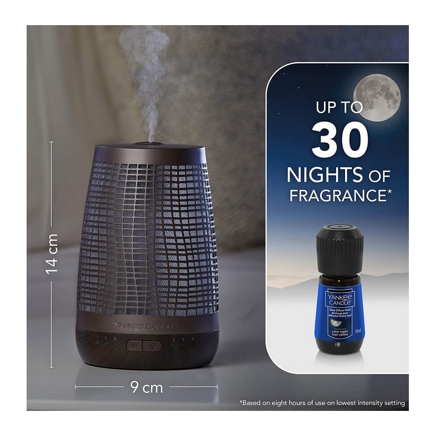 Yankee Candle - Dyfuzor zapachowy zapewniający spokojny sen CALM NIGHT 14 ml