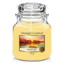 Yankee Candle - Świeca zapachowa AUTUMN SUNSET średnia 411g 65-75 godziny