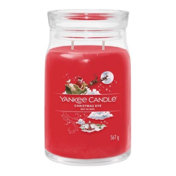 Yankee Candle - Świeca zapachowa CHRISTMAS EVE duża 567g 60-90 godz.