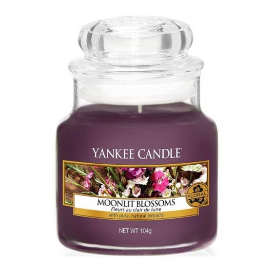 Yankee Candle - Świeca zapachowa MOONLIT BLOSSOMS mała 104g 20-30 godziny