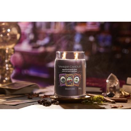 Yankee Candle - Świeca zapachowa MYSTICAL TAROT CARD duża 567g 60-90 godz.