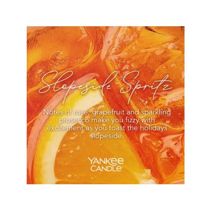 Yankee Candle - Świeca zapachowa SLOPESIDE SPRITZ, duża, 567 g, 60-90 godz.