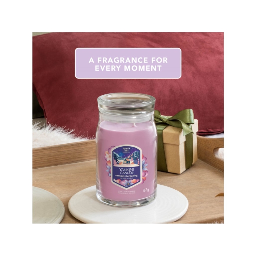 Yankee Candle - Świeca zapachowa SUMMIT STARGAZING duża 567g 60-90 godz.