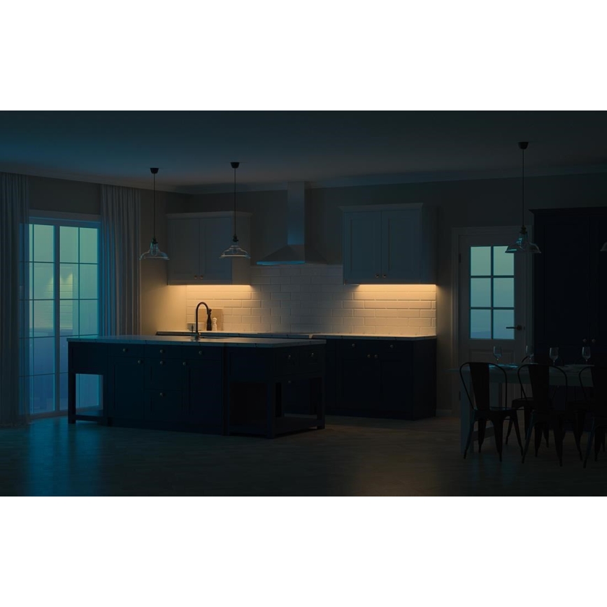 Yeelight - LED Ściemnialna akumulatorowa lampka do mebli z czujnikiem LED/2,4W/2200 mAh 2700K 60 cm srebrna