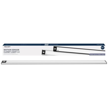 Yeelight - LED regulowane oświetlenie mebli z czujnikiem LED/2,4W/2200 mAh 2700K 60 cm srebrne