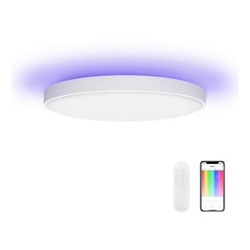 Yeelight - LED RGB ściemnialna lampa sufitowa ARWEN 550S LED/50W/230V CRI 90 + pilot Wi-Fi/BT