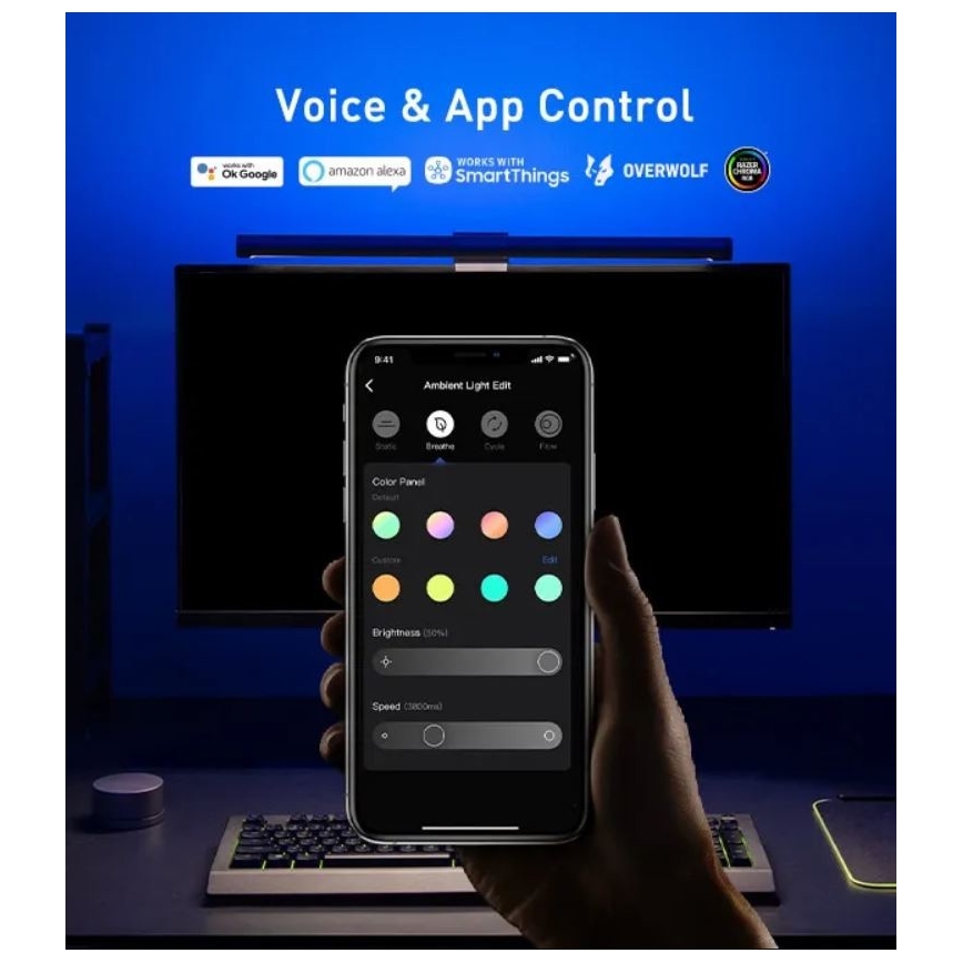 Yeelight - LED RGB Ściemniane oświetlenie menitora LED/10W/230V IP50 CRI95