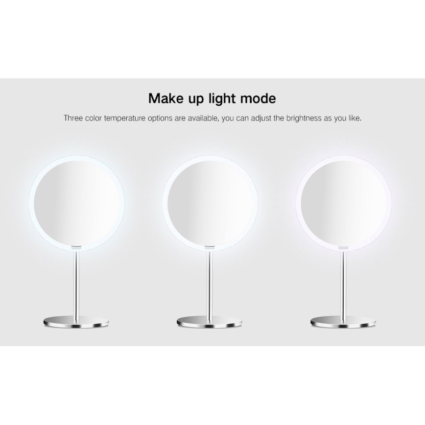 Yeelight – LED Ściemnialne lusterko do makijażu z czujnikiem LED/5W/USB CRI95