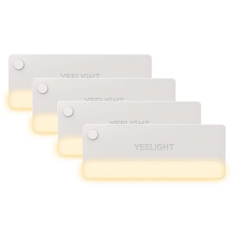 Yeelight - ZESTAW 4x LED Oświetlenie do mebli z czujnikiem LED/0,15W/5V 2700K