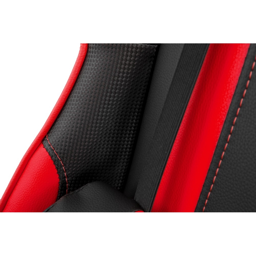 Yenkee - Fotel gamingowy czarno-czerwony