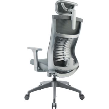 Yenkee - Krzesło biurowe czarno/szare