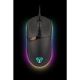Yenkee - LED RGB Mysz gamingowa 5000 DPI 9 przycisków czarna