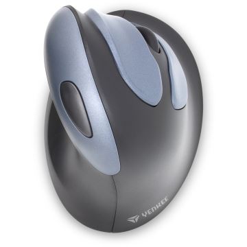 Yenkee - Mysz ergonomiczna 1000/1600 DPI 1xAA czarna