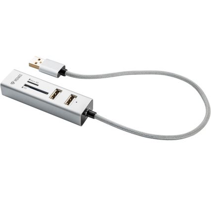 Yenkee - Rozdzielacz USB 2.0 i czytnik kart