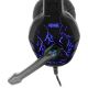 Yenkee - Słuchawki gamingowe LED z mikrofonem czarno/niebieskie