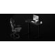 Z możliwością dostosowania wysokości biurko LEVANO 120x60 cm czarne