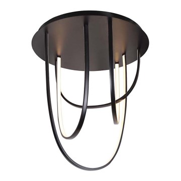 Zambelis 1951 - LED regulowany sufitowy żyrandol LED/80W/230V czarny