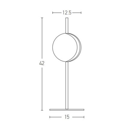 Zambelis 2004 - LED Lampa stołowa LED/8W/230V