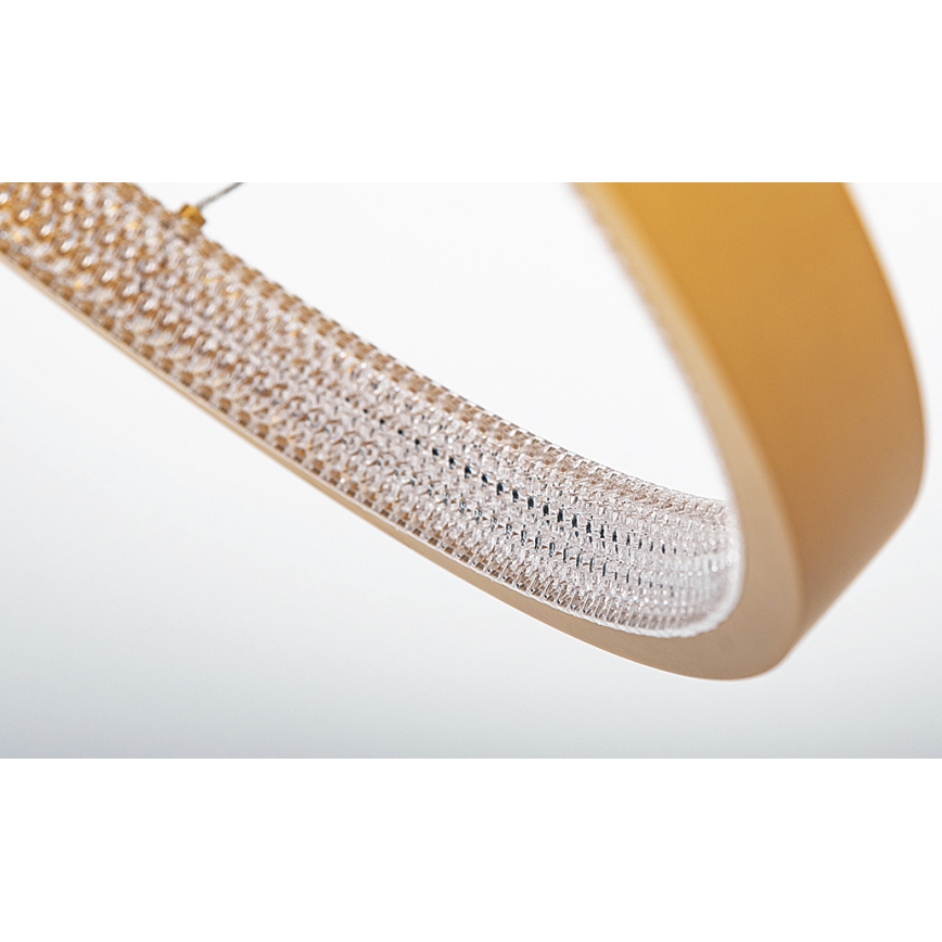Zambelis 2007 - LED Żyrandol ściemnialny na lince LED/50W/230V złoty