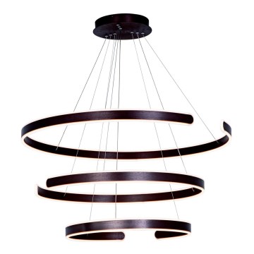 Zambelis 2015 - Regulowany żyrandol LED na linkę LED/120W/230V brązowy
